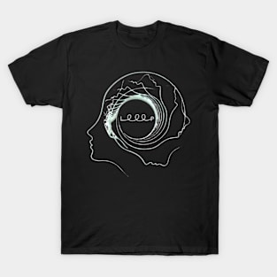 looping in black T-Shirt